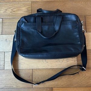 Coach men’s leather briefcase